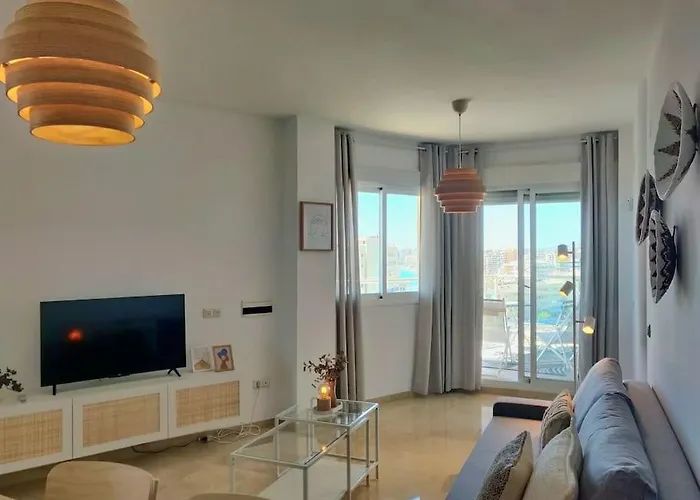 アパート Moderno Con Vistas Al Mar, Piscina & Parking *