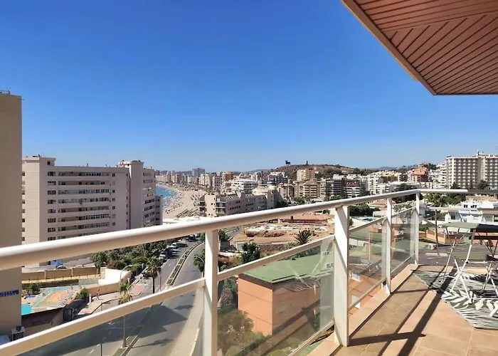 Daire Moderno Con Vistas Al Mar, Piscina & Parking Fuengirola